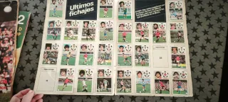Álbum cromos Liga 83-84