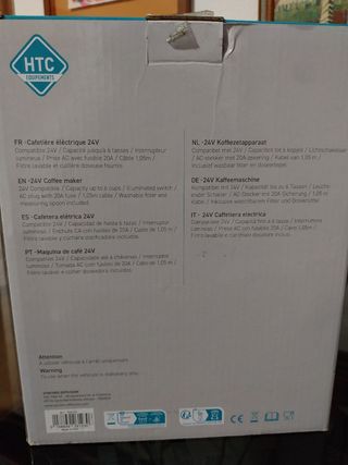 Cafetera Eléctrica 24V para Camión