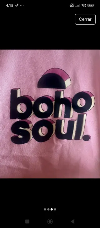 Sudadera Naf Naf Rosa