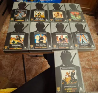 Lote 8 Películas VHS 007 James Bond