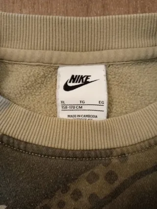 Felpa Nike bambino camouflage