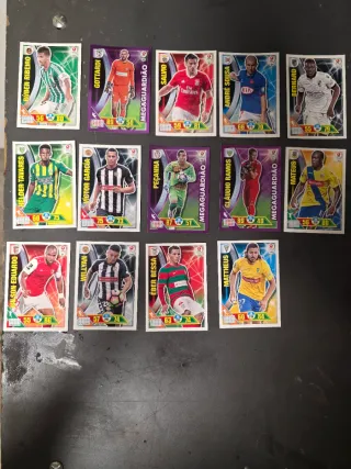 39 Cartas Panini Liga Portugal 2016/2017