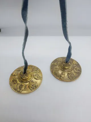 Cimbali Tibetani Tingsha in Ottone