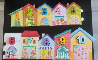 Puzzle infantil Números 1al10 Jumbo