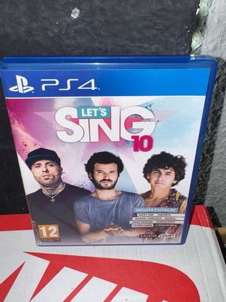 Let's Sing 10 PS4 + 2 micrófonos