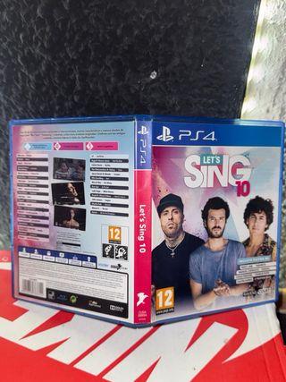 Let's Sing 10 PS4 + 2 micrófonos