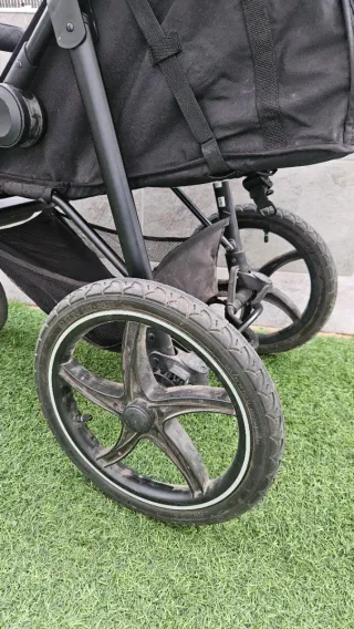 Carrito de running y trial de 3 ruedas