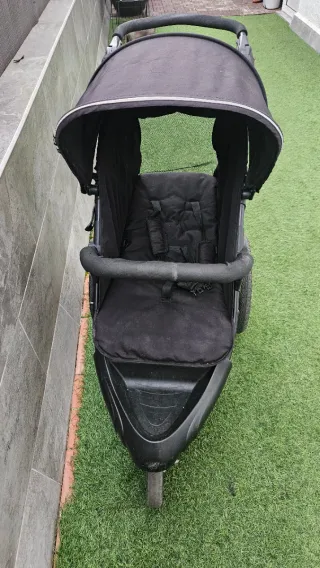 Carrito de running y trial de 3 ruedas