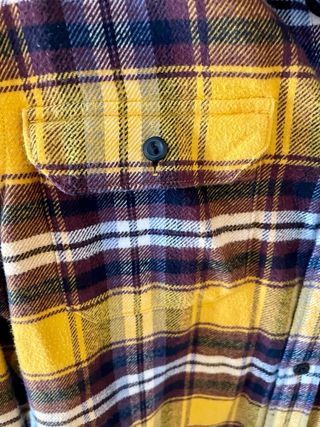 Camisa Levi's cuadros franela Talla S