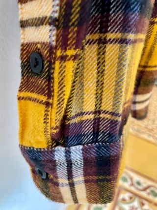 Camisa Levi's cuadros franela Talla S