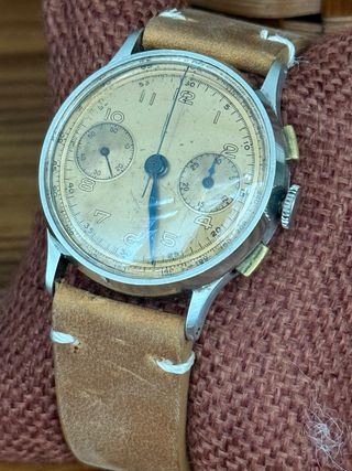 Cronógrafo Suizo Landeron Vintage