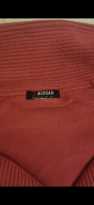 Cardigan aperto donna rosa scuro