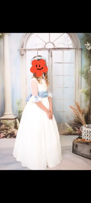 Vestido de Comunión Talla 105 Niña 9 Años