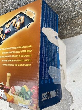 Plancha Eléctrica Princess Classic Table Chef