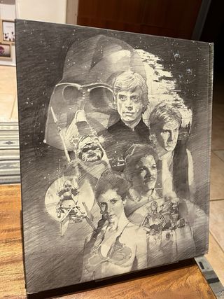 Livro Capa Dura Star Wars - Raro