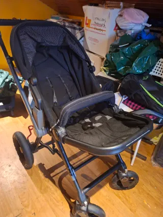 Carrito Bebé Concord Negro todo en 1