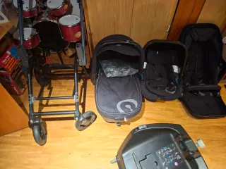 Carrito Bebé Concord Negro todo en 1