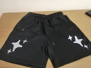 T-shirt ETERNAL WRATH e pantaloncini sportivi neri