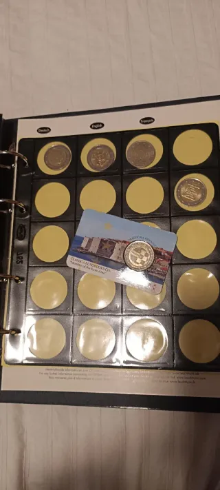 Álbum Monedas Euro con Símbolo (€)