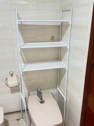 Scaffale da bagno a tre livelli