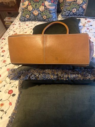 Bolso Adolfo Dominguez Cuero Marrón