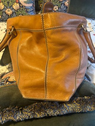 Bolso Adolfo Dominguez Cuero Marrón