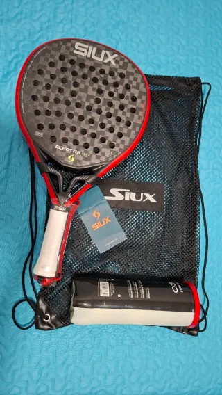 Pala de pádel SIUX Electra pro fire red 2026