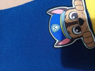 Cachecol Patrulha Pata Azul