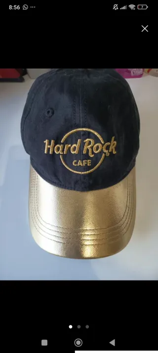 Auriculares Retro Vintage y gorra Hard rock