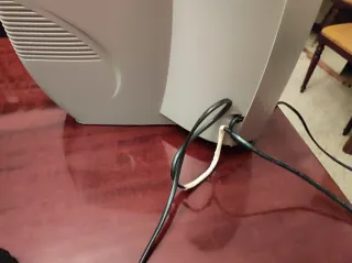 Televisor Analógico Plata