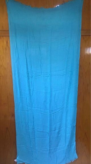 Fular Zara Azul Turquesa