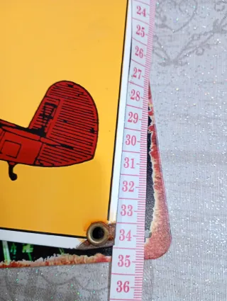 Insegna smaltata Shell Aviation Products