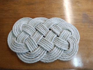 Salvamanteles de cuerda náutica