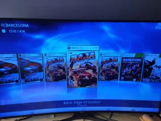 Xbox 360 Aurora + 2 mandos + 100 juegos