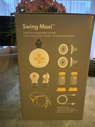Sacaleches Doble Medela Swing Maxi Nuevo