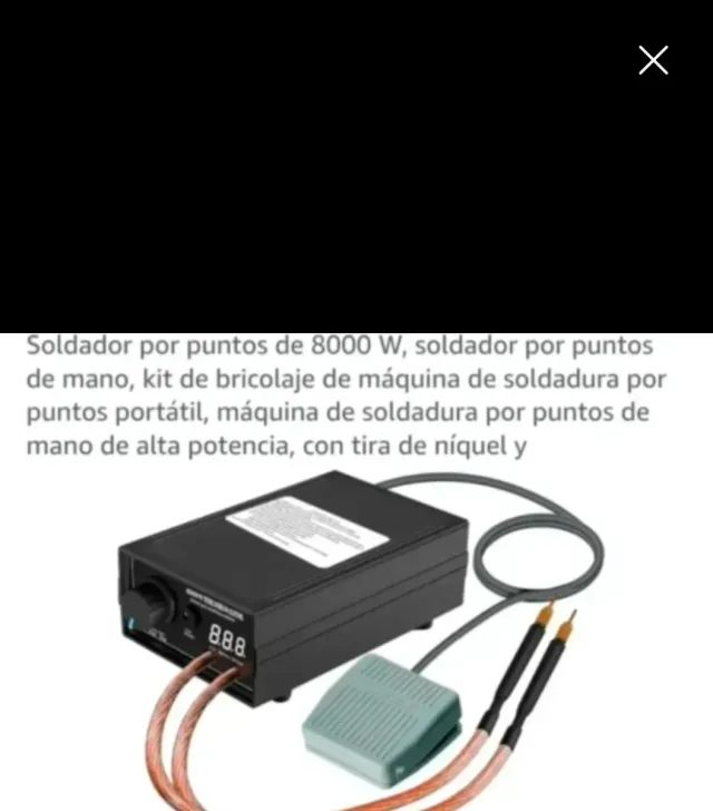Soldador por puntos 8000W
