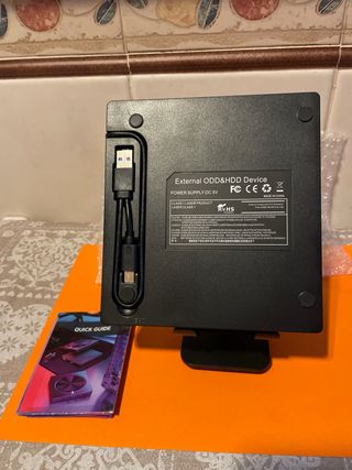 Lector Grabador CD/DVD Externo
