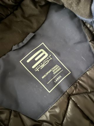 Abrigo Jack & Jones TECH Talla L Azul