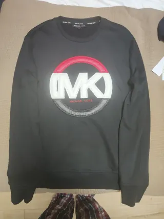 Sudadera Michael Kors MK Negra Roja