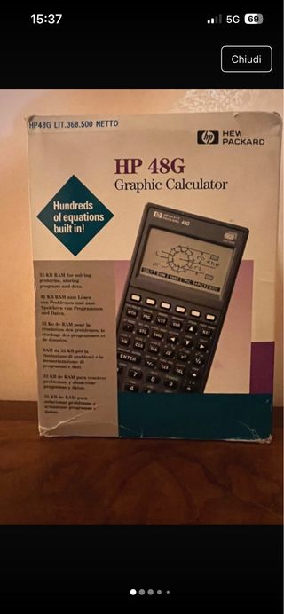 Calcolatrice HP 48G Graphic Calculator