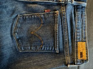 Vaqueros Levi's Mujer Azul