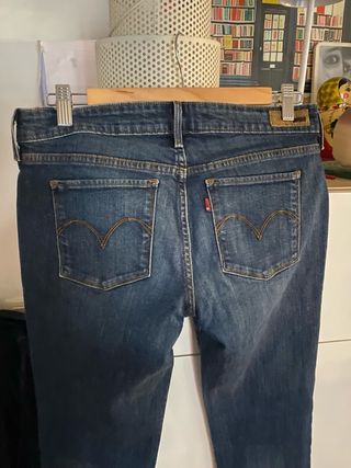 Vaqueros Levi's Mujer Azul
