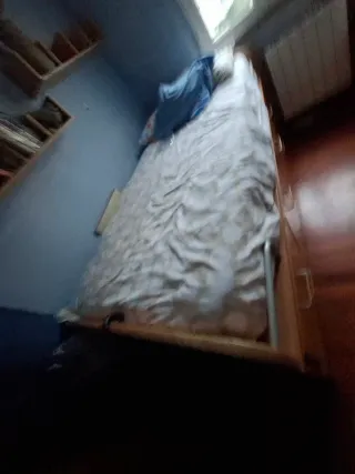 Cama nido 2m x 90cm madera y metal