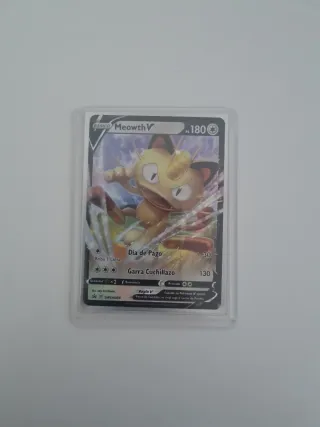 Carta Pokémon Meowth V