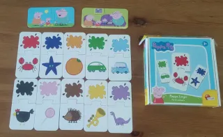 Puzzles Peppa Pig Parejas Lógic