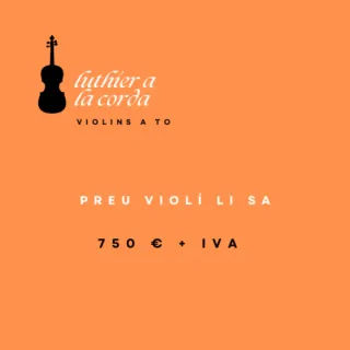 Violín luthier a la corda