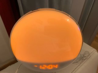 Despertador Luz LED Wake Up 20 Niveles Brillo