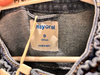 Giacca Jeans Mayoral Bambina 134 Cm
