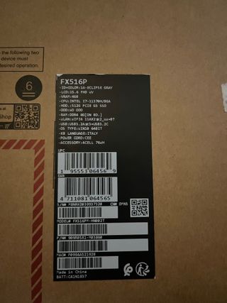 ASUS TUF Gaming Dash F15 - i7-11370H - RTX 3070