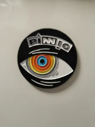 Imán Pinnic Ojo programa años 90